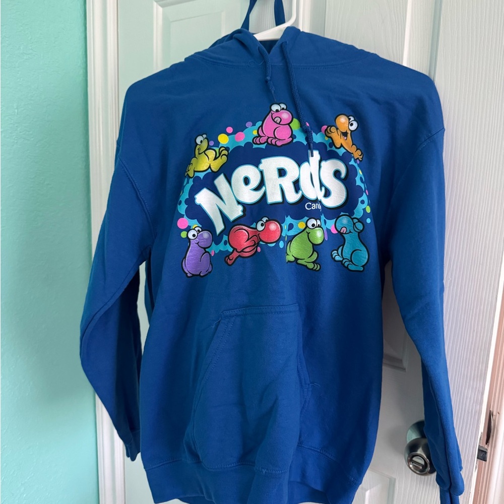 Blue Nerds Candy Hoodie